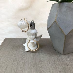 Gold Ring Earrings | Steve Madden